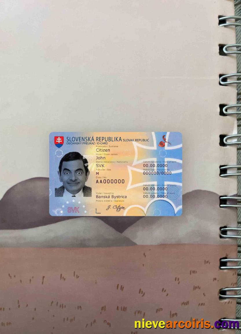 Slovakia ID photolook